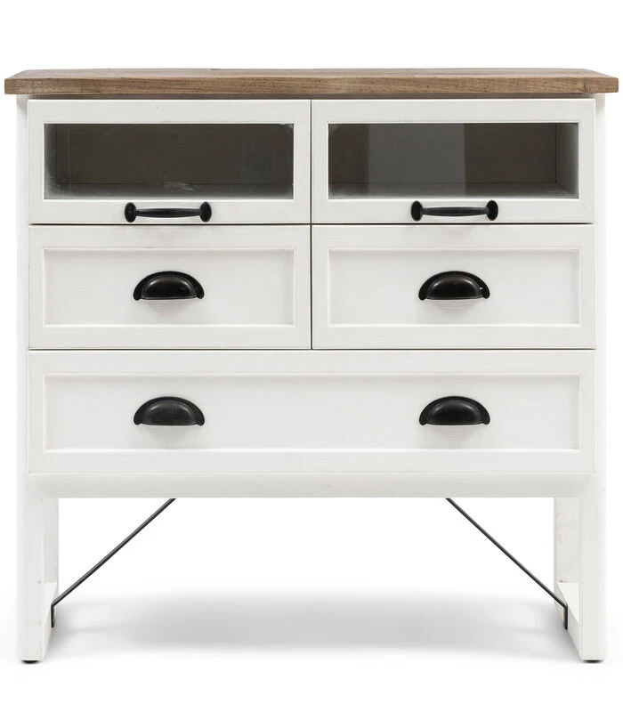 Dressoir Kasten - Bridgeville Dresser - Wit 1 Dressoir Kasten - Bridgeville Dresser - Wit