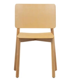 WOOOD Karel Stoel - Hout - Naturel - Set Van 2 -Meubels Voor Thuis 06016499a854490faa525a739baf26f4