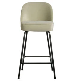 BePureHome Vogue Barstoel - Fluweel - Pistache - 89x50x55
