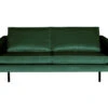 BePureHome Rodeo 2,5-Zits Bank - Velvet - Green Forest - 85x190x86