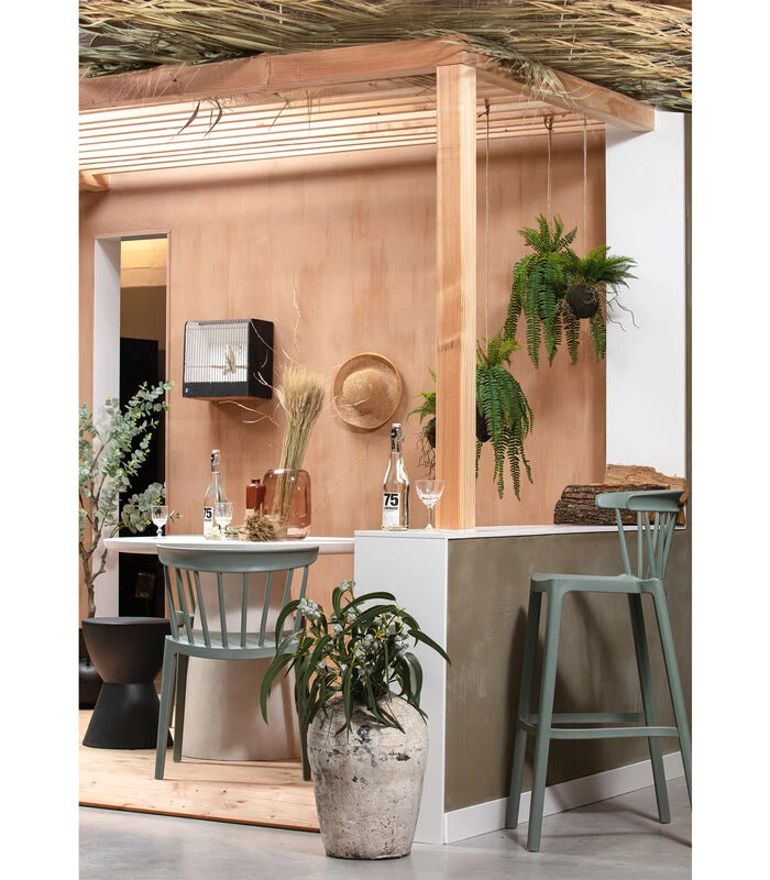 WOOOD Tuinkruk Dover - Betonlook - Antraciet - 45x35x35 2 WOOOD Tuinkruk Dover - Betonlook - Antraciet - 45x35x35 - Afbeelding 2