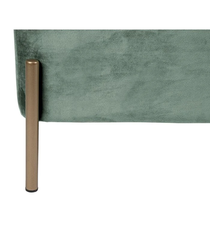 Leitmotiv Poef Snog - Jade Groen/Goud - 45x45x47cm 4 Leitmotiv Poef Snog - Jade Groen/Goud - 45x45x47cm - Afbeelding 4