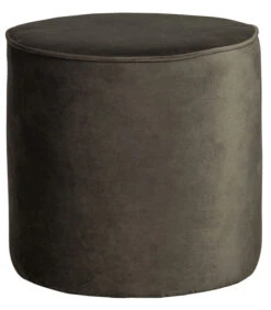 WOOOD Sara Poef Hoog - Fluweel - Warm Groen - 46x46x46