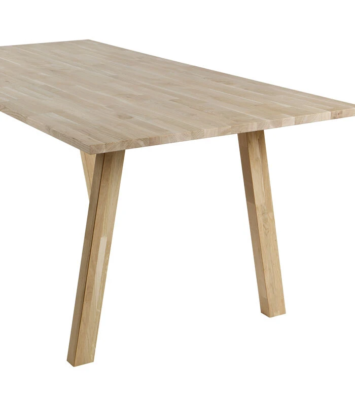 WOOOD Tablo A Poot - Eiken - Transparant - Set Van 2 2 WOOOD Tablo A Poot - Eiken - Transparant - Set Van 2 - Afbeelding 2