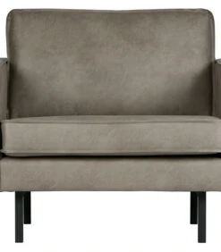 BePureHome Rodeo Fauteuil - Nylon/Pu - Elephant Skin - 85x105x86