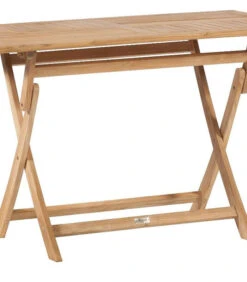 Inklaptafel Tuin Folding - Teak - Naturel - 75x120x70