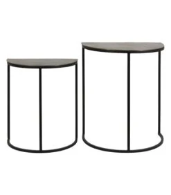 Bijzettafel Peto - Brons - Set