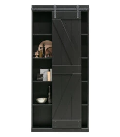 Exclusive Harris Schuifdeurkast - Grenen - Zwart - 221x100x39 7 Exclusive Harris Schuifdeurkast - Grenen - Zwart - 221x100x39 -Meubels Voor Thuis 16a94474b79a4afda84d0220fc8ed108