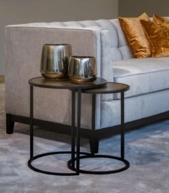 Vigo (set Van 2) - Bijzettafel - Antique Bras