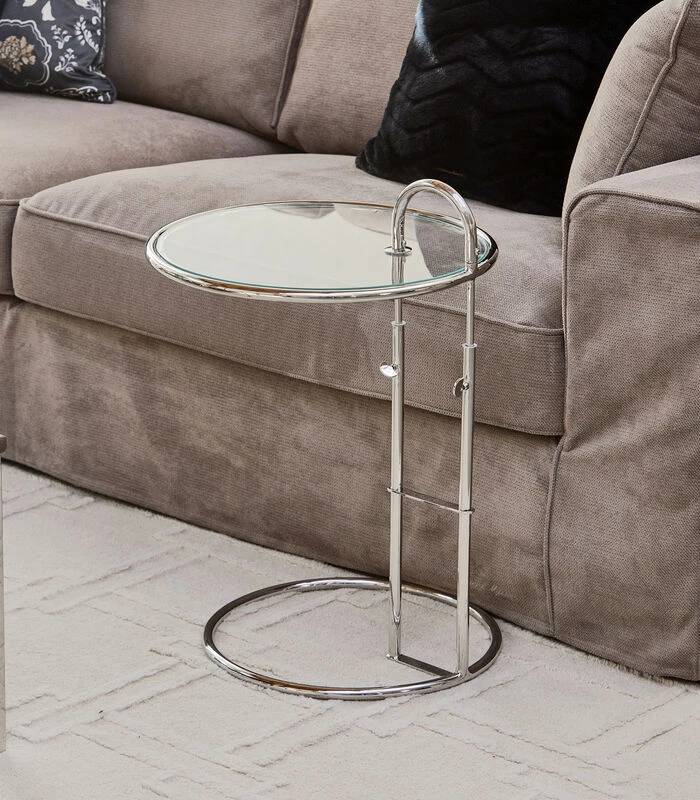 Bijzettafel Bonham Extendable - Zilver 2 Bijzettafel Bonham Extendable - Zilver - Afbeelding 2