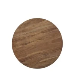 Eettafel Biboca - Hout/Zwart - Ø120cm -Meubels Voor Thuis 1b54394375564e3999a66487dba4e2a6