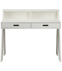 WOOOD Connect Bureau - Grenen - Wit - 93x112x55