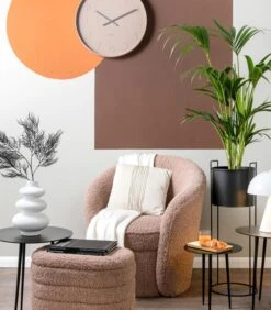 Leitmotiv Bijzettafel Supreme - Zwart - Ø42,5cm -Meubels Voor Thuis 1dd400eb2bca4ebdb02ff9395c60b4c5