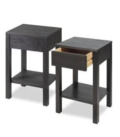 Meubels Voor Thuis 14 2 X Nachtkastje TOMMY In Berkenhout