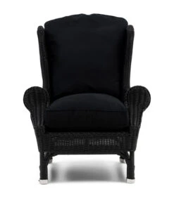 Chaise à Oreilles D'extérieur Nicolas,noire