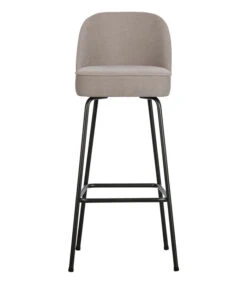 BePureHome Vogue Barstoel 80 Cm - Stof - Zand - 103x50x55