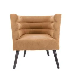 Leitmotiv Stoel Explicit - Suede Look Okergeel - 74x71x74cm -Meubels Voor Thuis 2a0a443ddaa14f79af67d1533fbd780b