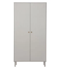 WOOOD Madu Garderobekast - Grenen - Wolkengrijs - 195x100x53
