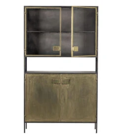 BePureHome Pack Vitrinekast - Metaal - Antique Brass- 190x110x38 7 BePureHome Pack Vitrinekast - Metaal - Antique Brass- 190x110x38 -Meubels Voor Thuis 2abce266431e429fadbc975fe5c8cb4b