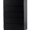 WOOOD Jente Ladekast 5 Lades - Grenen - Zwart - 119,4x83x45.8