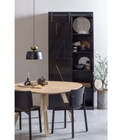 Exclusive Harris Schuifdeurkast - Grenen - Zwart - 221x100x39 6 Exclusive Harris Schuifdeurkast - Grenen - Zwart - 221x100x39 -Meubels Voor Thuis 2d4d4cc698964a4da2c4c3f8f737871c