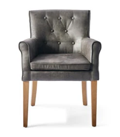 Eetkamerstoel Met Armleuning - La Scala Dining Armchair - Bruin