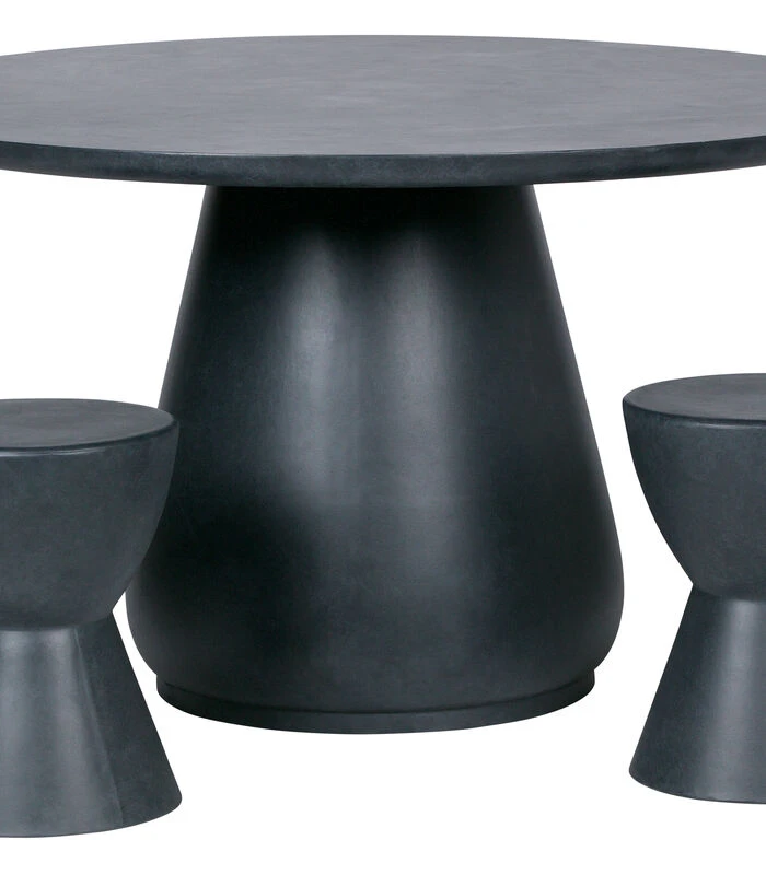 WOOOD Tuinkruk Dover - Betonlook - Antraciet - 45x35x35 4 WOOOD Tuinkruk Dover - Betonlook - Antraciet - 45x35x35 - Afbeelding 4