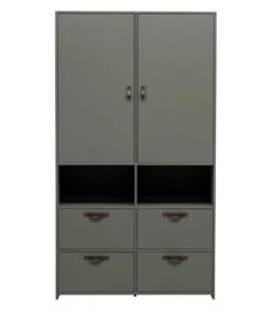 VTwonen Stage Garderobekast - Grenen - Soap - 185x103x40