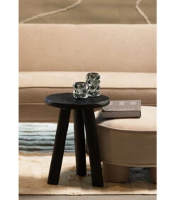 Angus Kruk - Mango Hout - Zwart - 46x35x35 -Meubels Voor Thuis 300cdf6b1d264705909d137dd4c94dcf