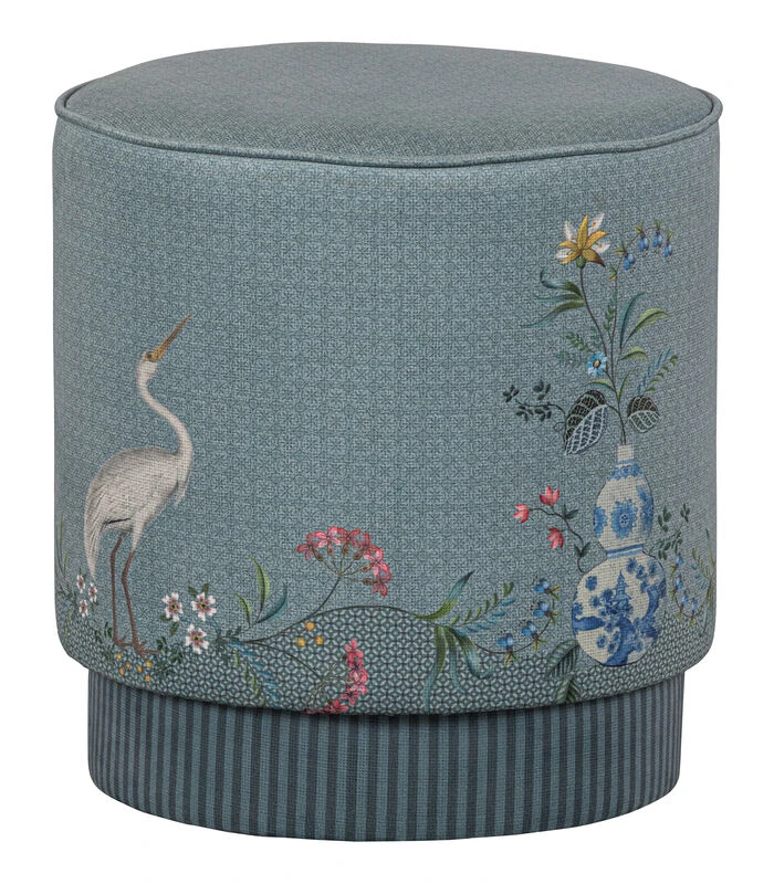 Pip Studio Poef Jolie Medium - Groen - 45x40x40 1 Pip Studio Poef Jolie Medium - Groen - 45x40x40