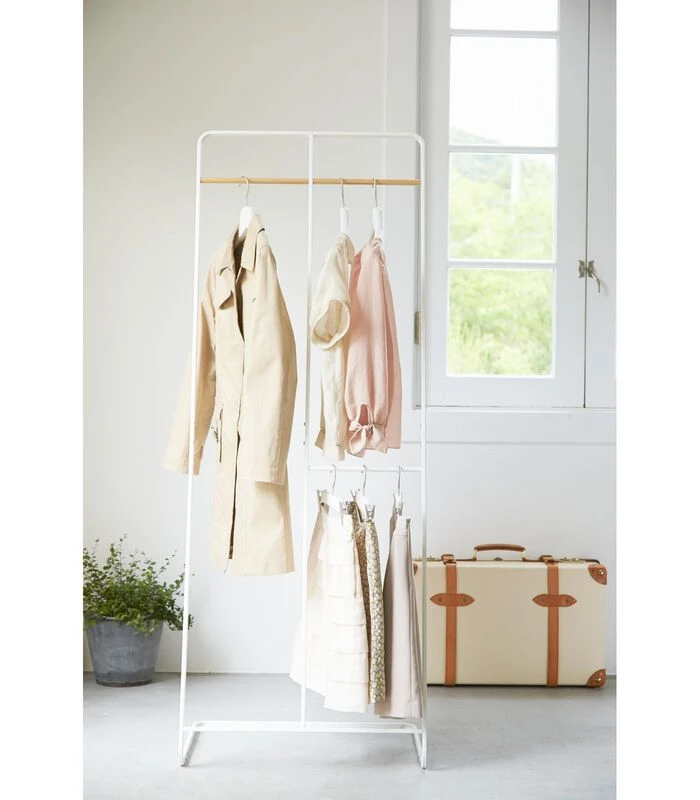 Yamazaki Hanger Rack 1.1 - White 2 Yamazaki Hanger Rack 1.1 - White - Afbeelding 2