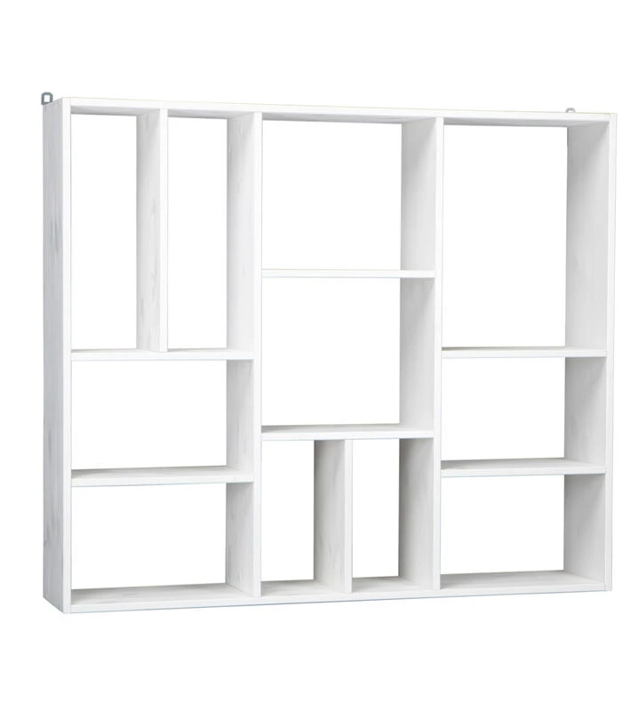 VTwonen Letterbak XL - Grenen - Wit - 94x110x20 2 VTwonen Letterbak XL - Grenen - Wit - 94x110x20 - Afbeelding 2