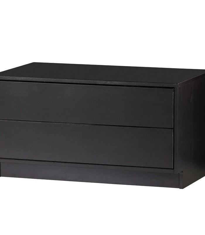 Exclusive Finca Tv Meubel - Grenen - Zwart - 40, 3x75x40 1 Exclusive Finca Tv Meubel - Grenen - Zwart - 40, 3x75x40