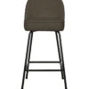 BePureHome Barstoel Vogue - Velvet - Warm Groen - 89x50x55