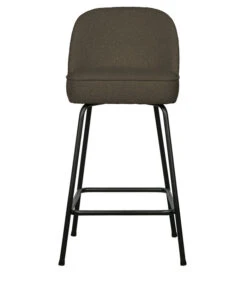 BePureHome Barstoel Vogue - Velvet - Warm Groen - 89x50x55