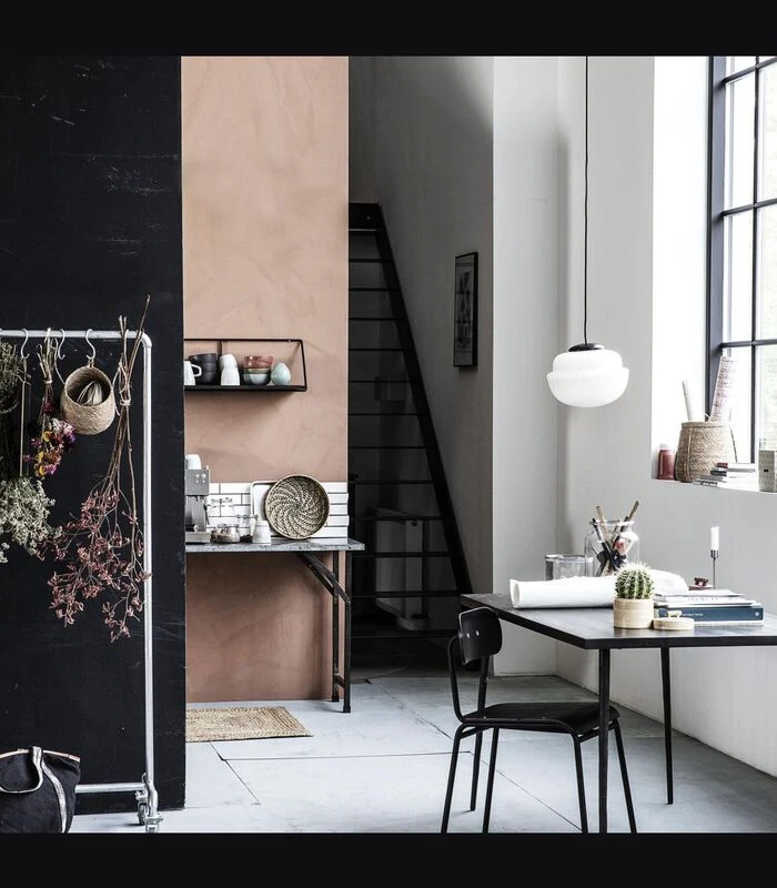 House Doctor Eettafel, Slated, Zwart 2 House Doctor Eettafel, Slated, Zwart - Afbeelding 2