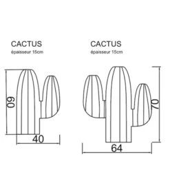 Buitenkussen Cactus Raffia-effect SET/2 Stuks -Meubels Voor Thuis 3d86a4e4fef44dd38a53bcb441b27dd4