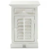 Nachtkastje - New Orleans Nachtkastjes Rechts - Wit