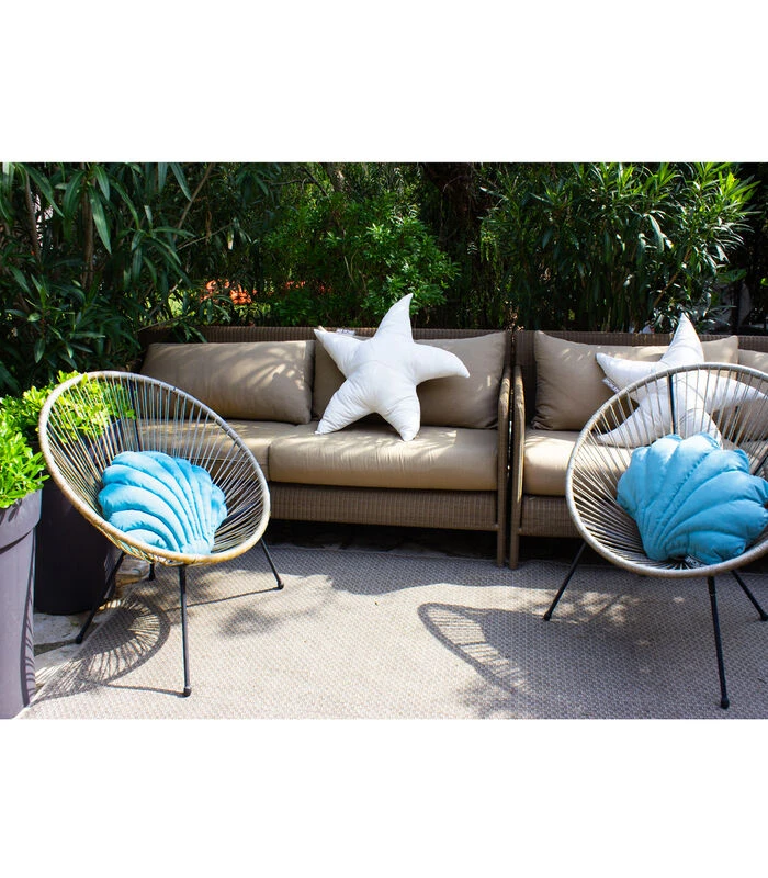 Buitenkussen Schelpvorm 2 Buitenkussen Schelpvorm - Afbeelding 2