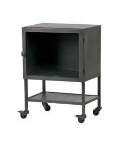 BePureHome Bespoke Vitrinekastje - Metaal - Grijs - 72x50x35 -Meubels Voor Thuis 4186e2f97e9947ff96afeae432711ec9