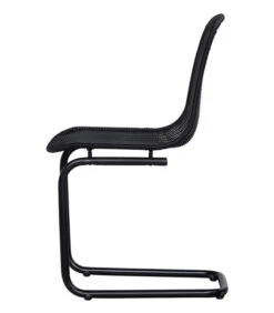 WOOOD Buisframe Tuinstoel Willem - Polyester - Zwart - Set Van 2 -Meubels Voor Thuis 42b385155caf49d08e4ac2f91390a86f