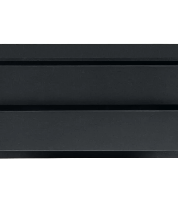 Exclusive Finca Tv Meubel - Grenen - Zwart - 40, 3x75x40 4 Exclusive Finca Tv Meubel - Grenen - Zwart - 40, 3x75x40 - Afbeelding 4