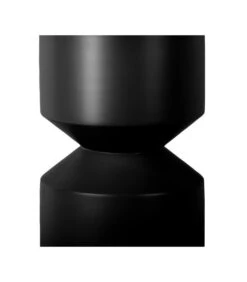 Leitmotiv Bijzettafel Diabolo - Zwart - 40,5x40,5x46,5cm -Meubels Voor Thuis 51817da72629486d84f2c86e430ccaee