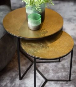 Thor (set Van 2) - Bijzettafel - Antique Bras 5 Thor (set Van 2) - Bijzettafel - Antique Bras -Meubels Voor Thuis 51f59fcb337347b5ba88546caf5ba872