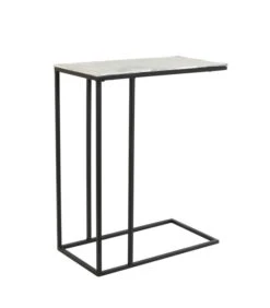 Bijzettafel Macy - Nikkel - 48x26x60cm