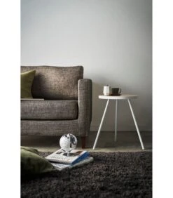 Yamazaki Round Side Table - Tower - White 8 Yamazaki Round Side Table - Tower - White -Meubels Voor Thuis 5a6adee1c9ea4db3a6542a5734222d6a