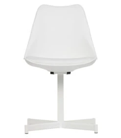 VTwonen Flow Eetkamerstoel - Pp/Metaal - Wit - Set Van 2