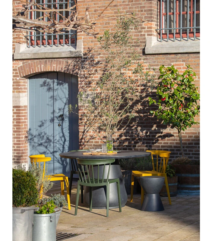 WOOOD Tuinkruk Dover - Betonlook - Antraciet - 45x35x35 3 WOOOD Tuinkruk Dover - Betonlook - Antraciet - 45x35x35 - Afbeelding 3