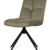 Exclusive Vinny Draaibare Eetkamerstoel - Velvet - Sepia - 80x48x45