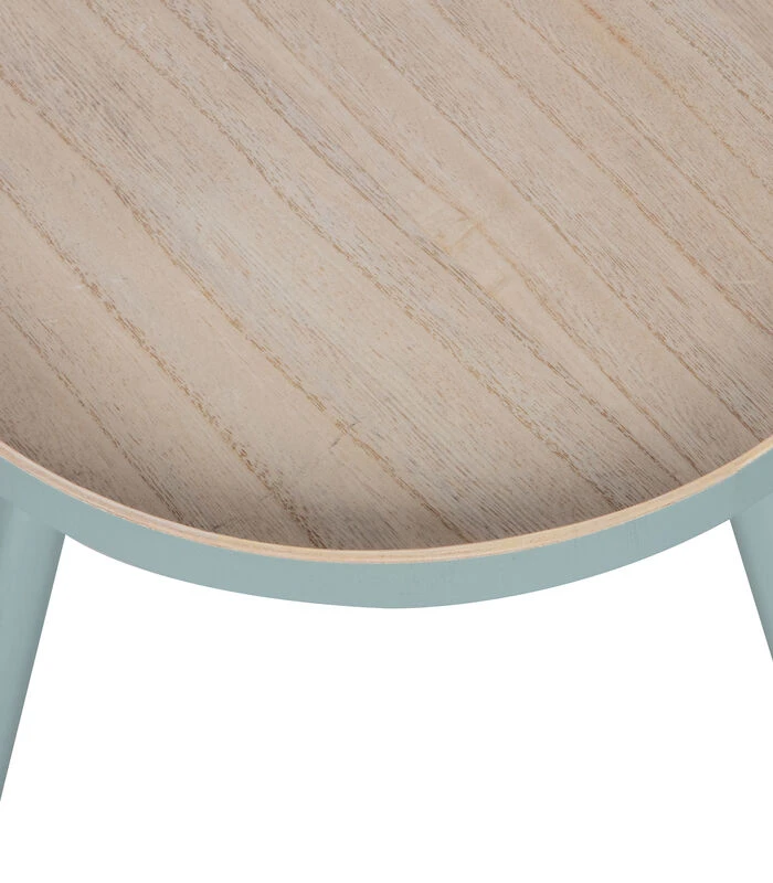 WOOOD Sasha Bijzettafel - MDF - Groen - 41x41x40.5 4 WOOOD Sasha Bijzettafel - MDF - Groen - 41x41x40.5 - Afbeelding 4